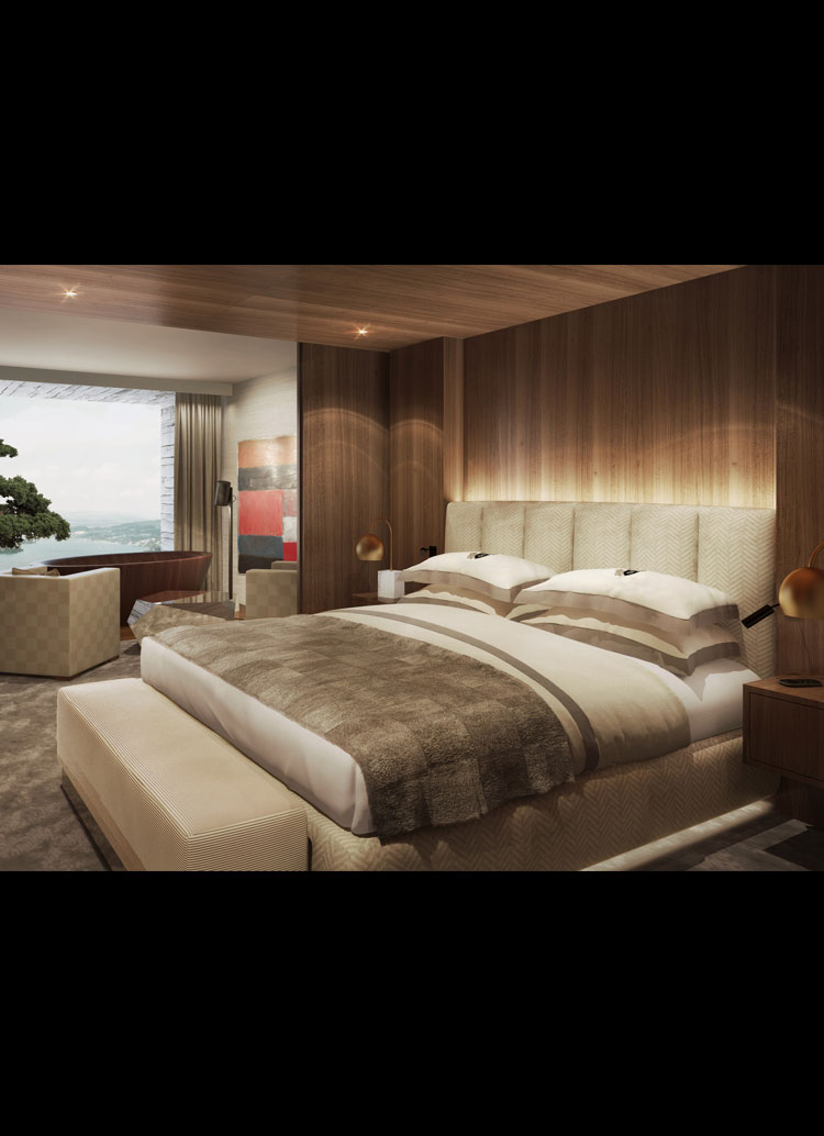 interior architect interior design hospitality retail: Lakeview Residence Villas Bürgenstock Resort