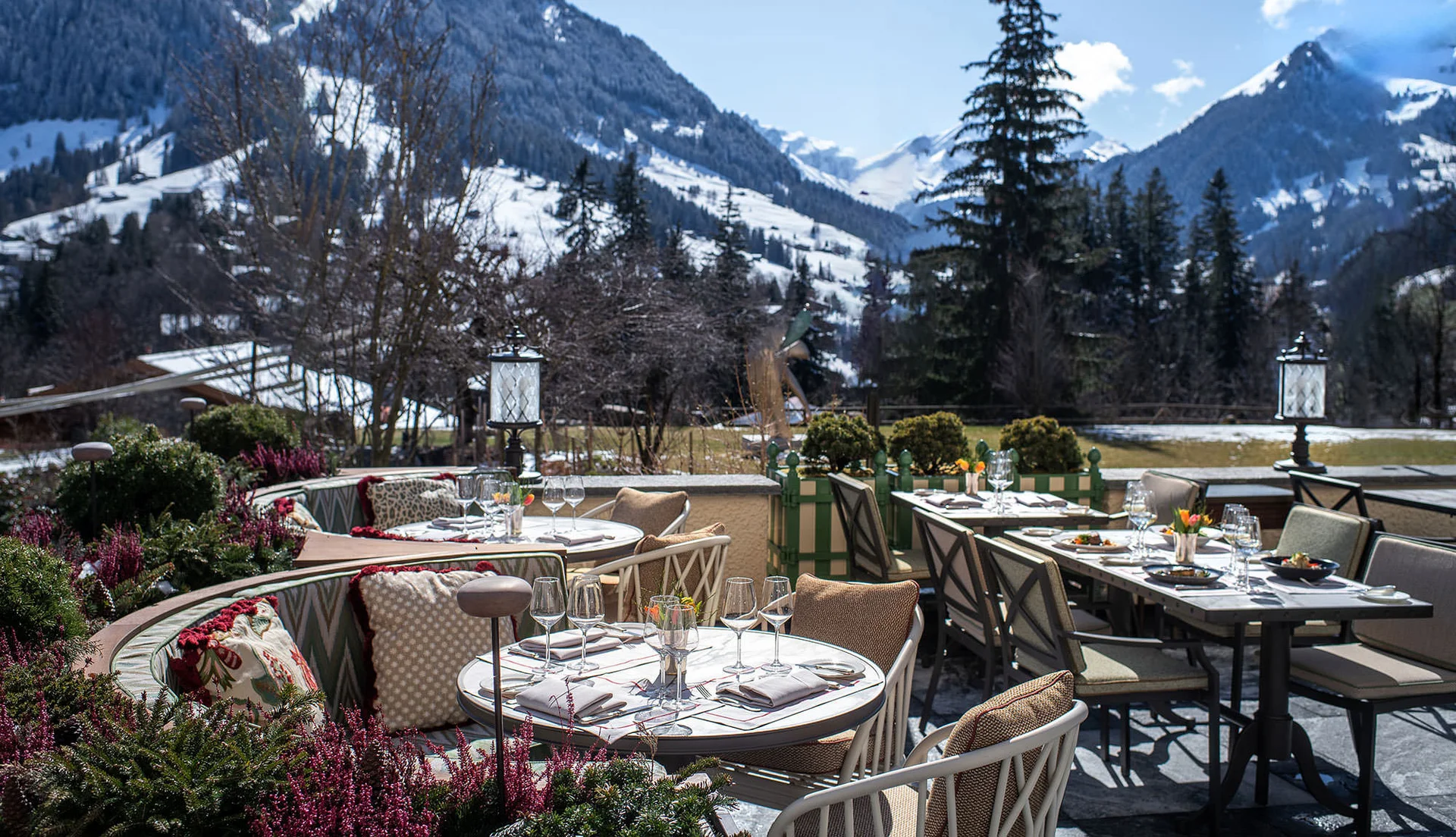 La Grande Terrasse, Gstaad Palace