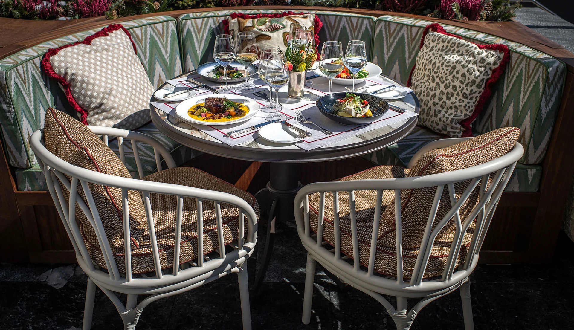 La Grande Terrasse, Gstaad Palace