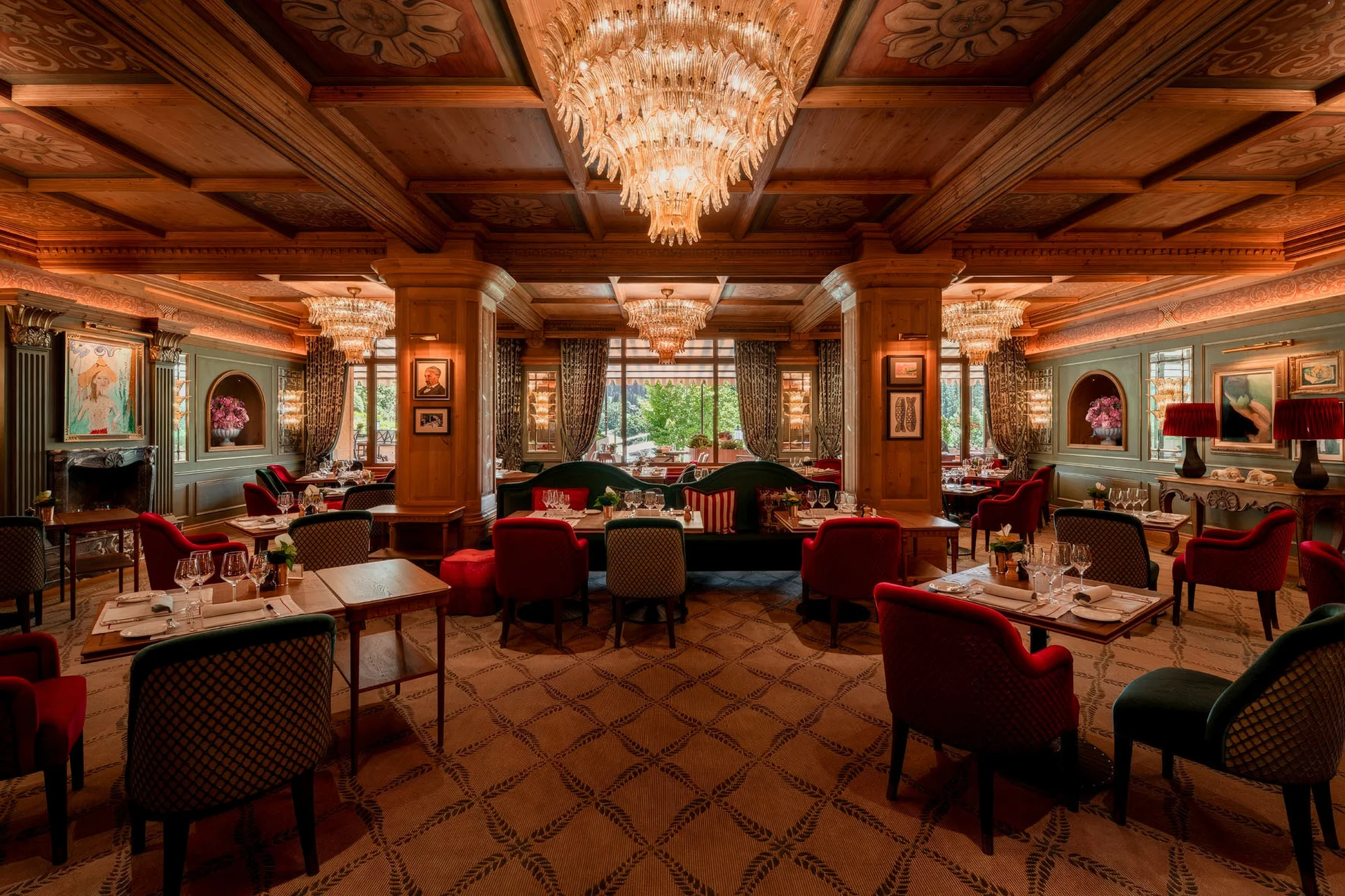 Le Grand Restaurant, Gstaad Palace