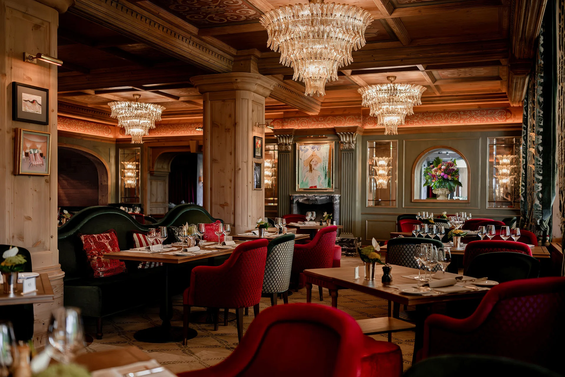Le Grand Restaurant, Gstaad Palace
