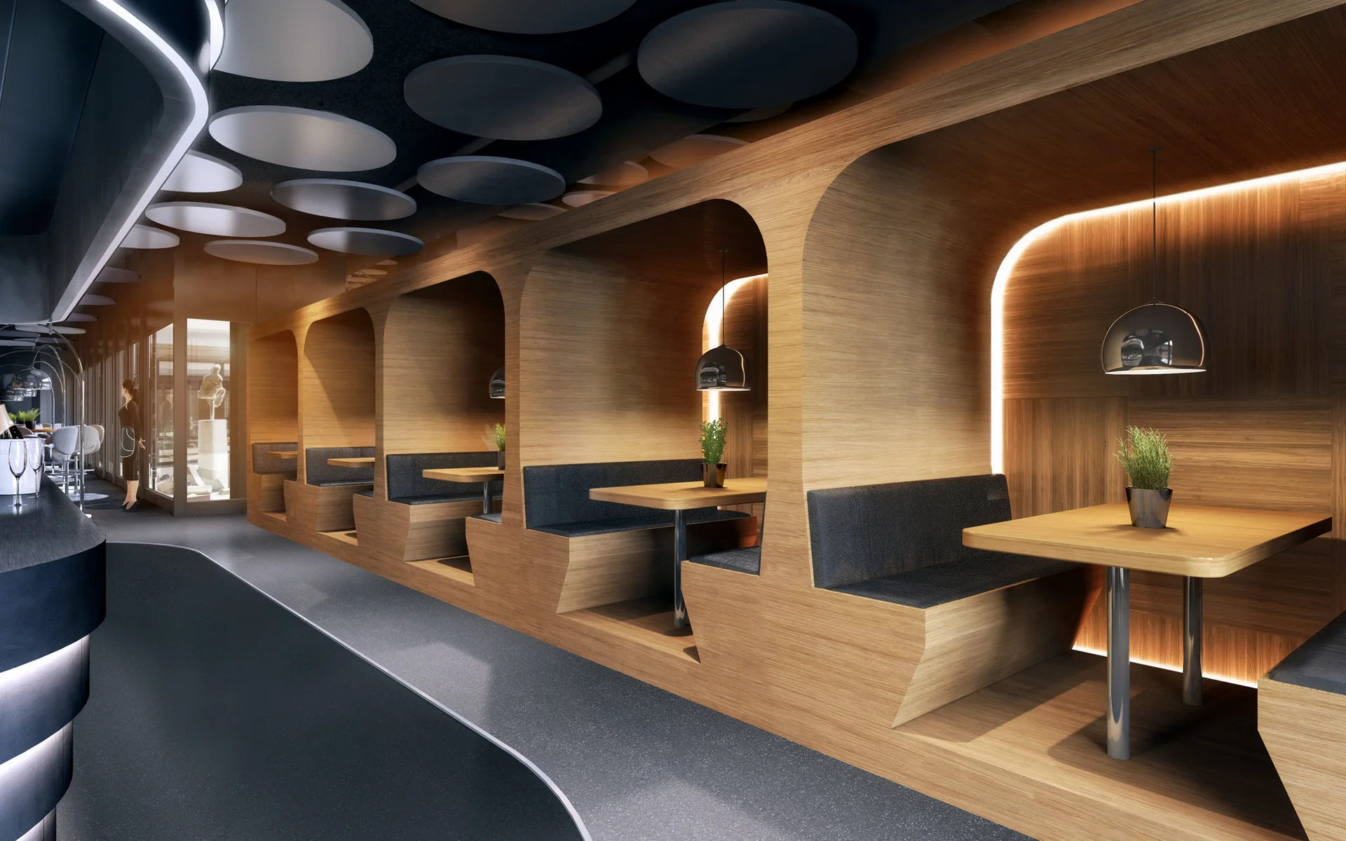 Credit Suisse canteen and event location 