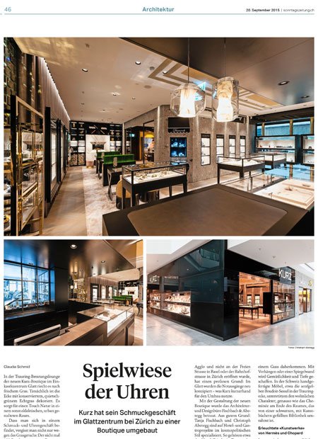 interior architect interior design hospitality retail: Kurz bericht Tagi
