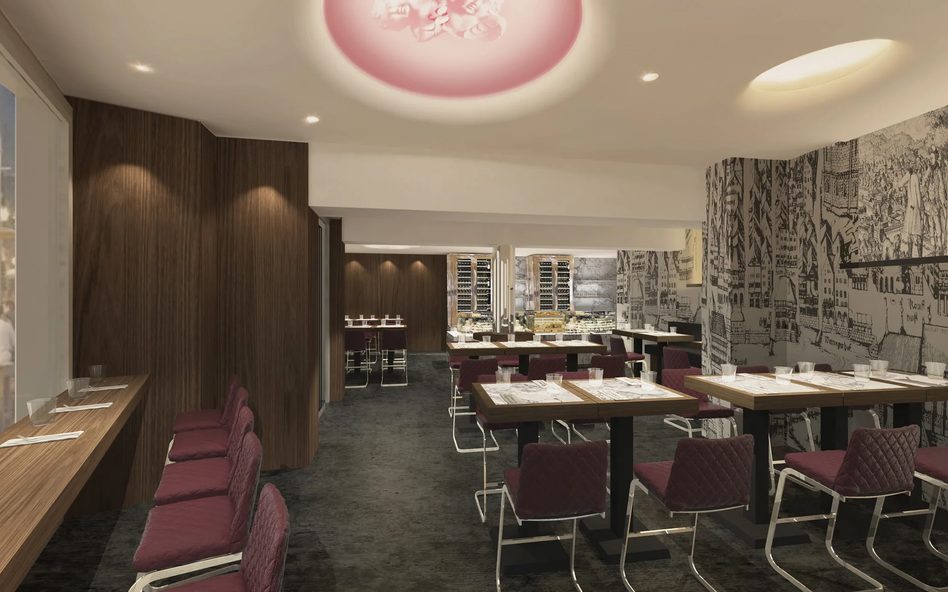 Restaurant boutique hotel Zurich