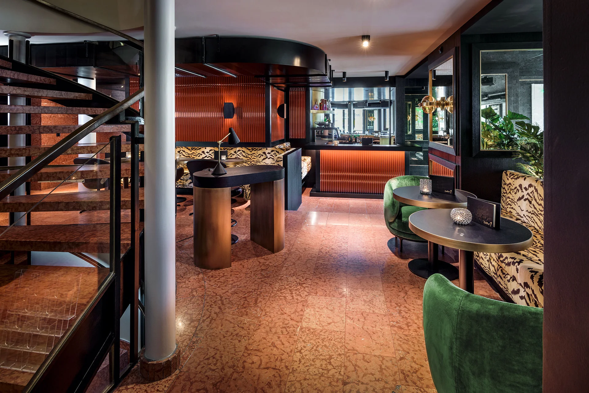 Restaurant, Bar und Lounge Hotel Central Plaza, Zurich