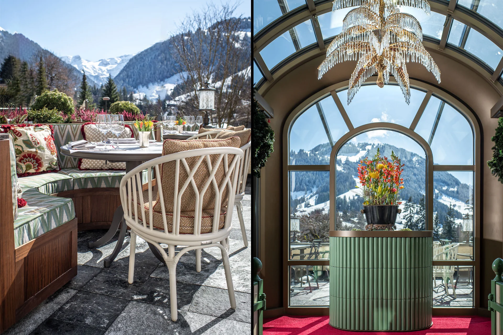 La Grande Terrasse, Gstaad Palace