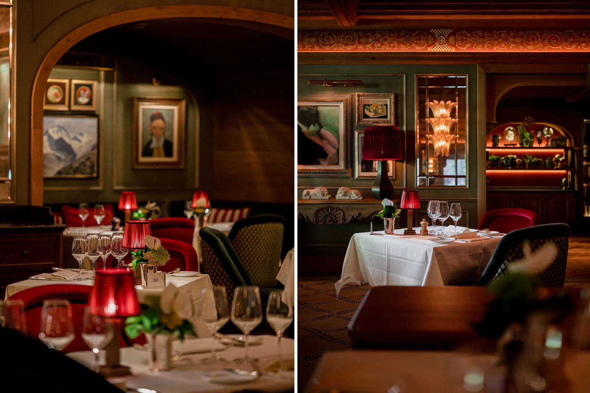 Le Grand Restaurant, Gstaad Palace