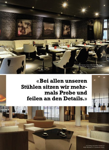 interior architect interior design hospitality retail: Salz & pfeffer stuhl november 2013