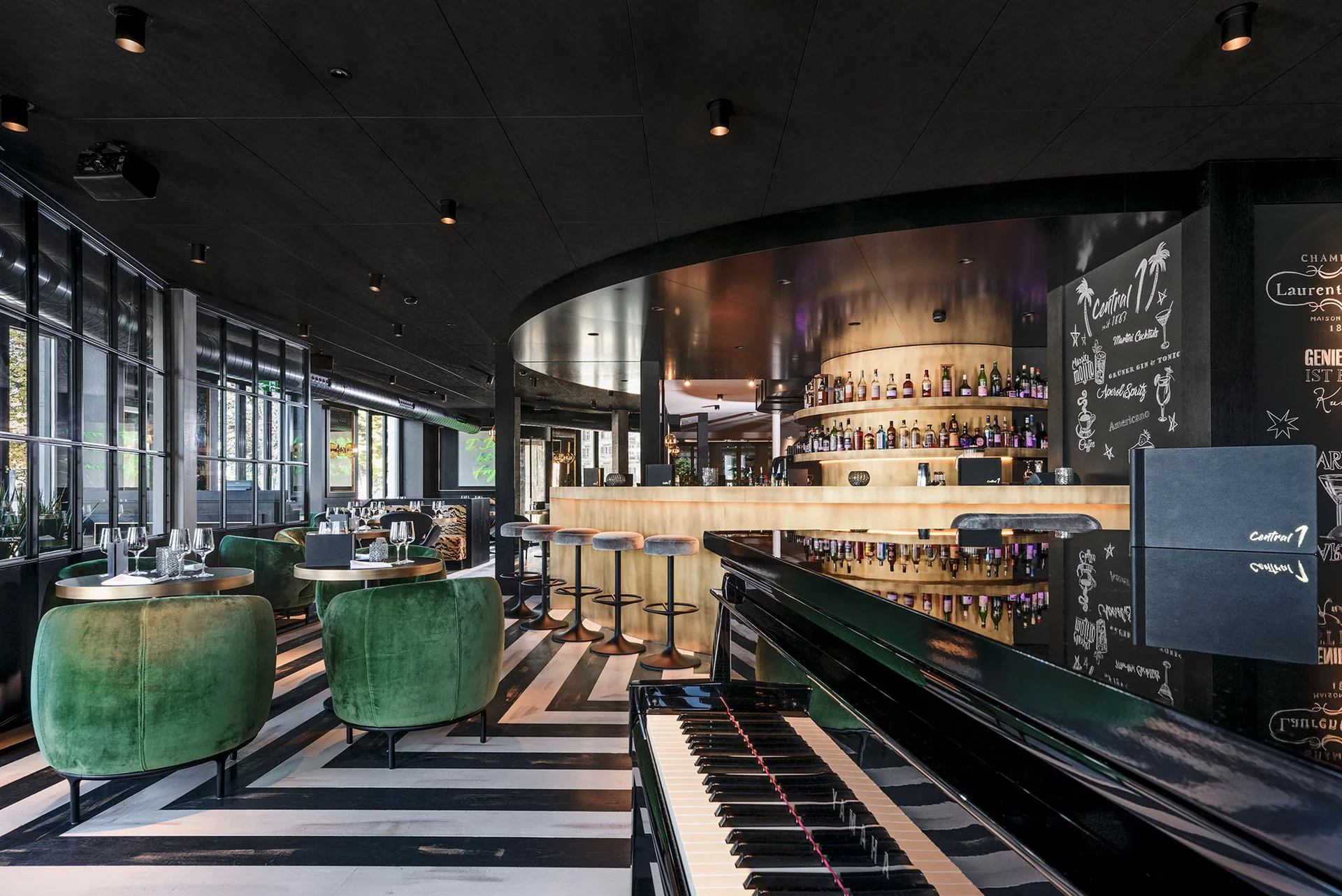 Restaurant, Bar und Lounge Hotel Central Plaza, Zurich